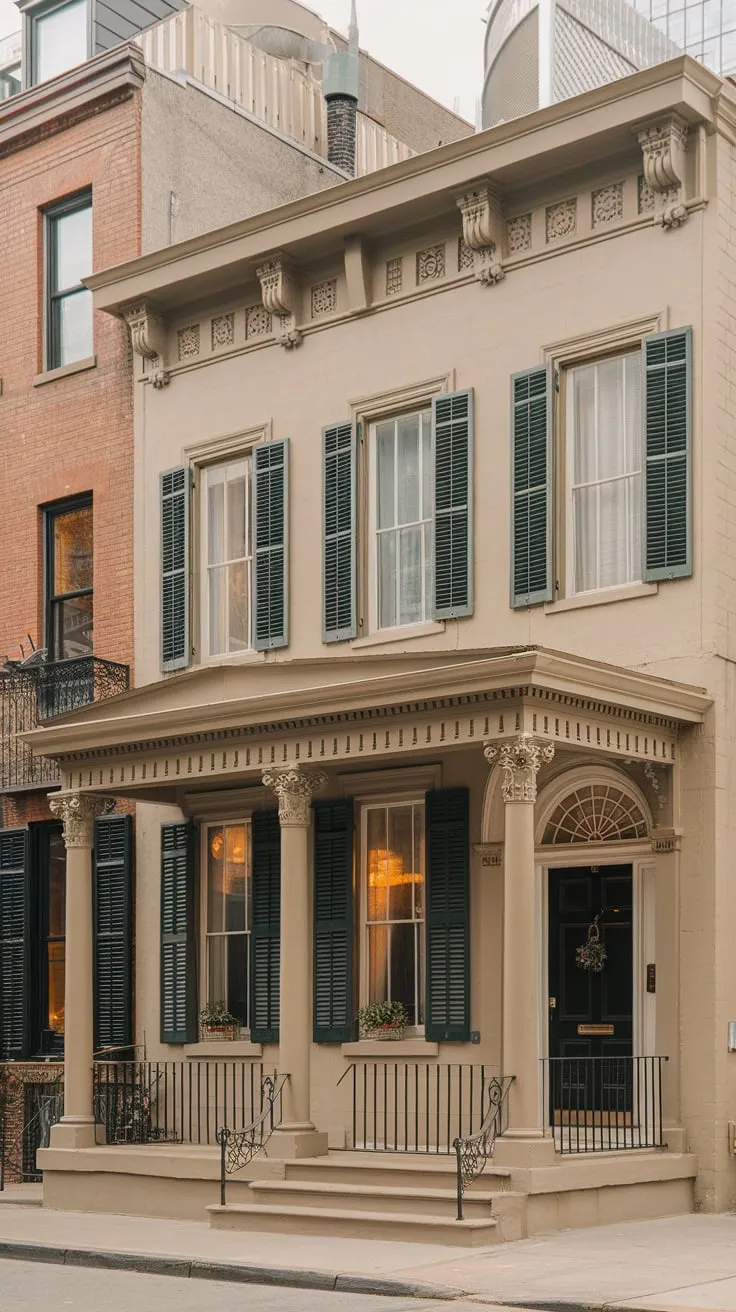 Charming Urban Townhouse with a Welcoming Porch