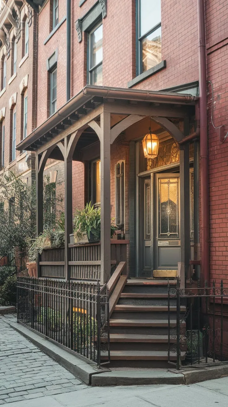 Charming Urban Townhouse with a Welcoming Front Porch