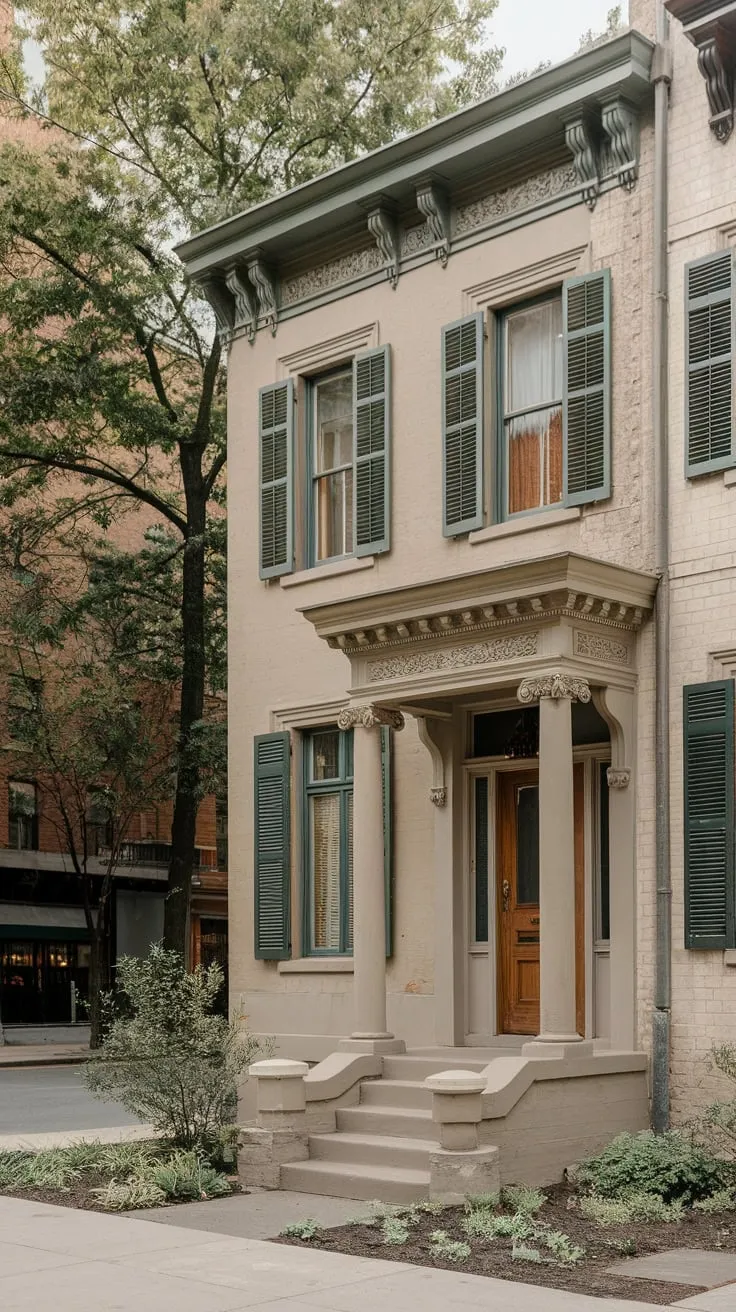 Charming Urban Townhouse with a Welcoming Porch