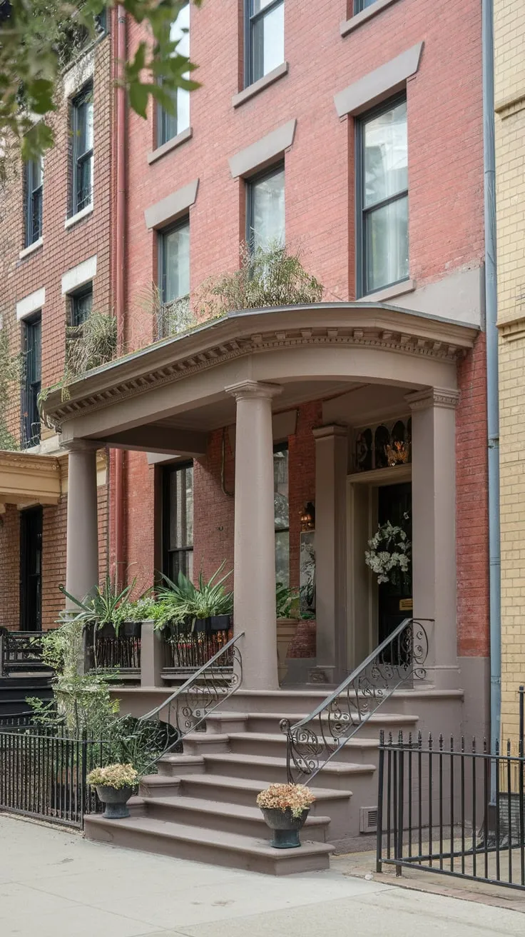 Charming Urban Townhouse with a Welcoming Front Porch