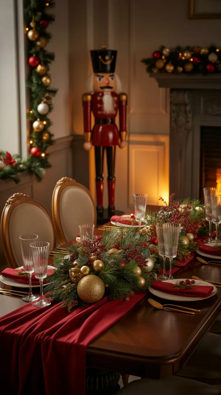Hearthside Christmas in Velvet and Gold
