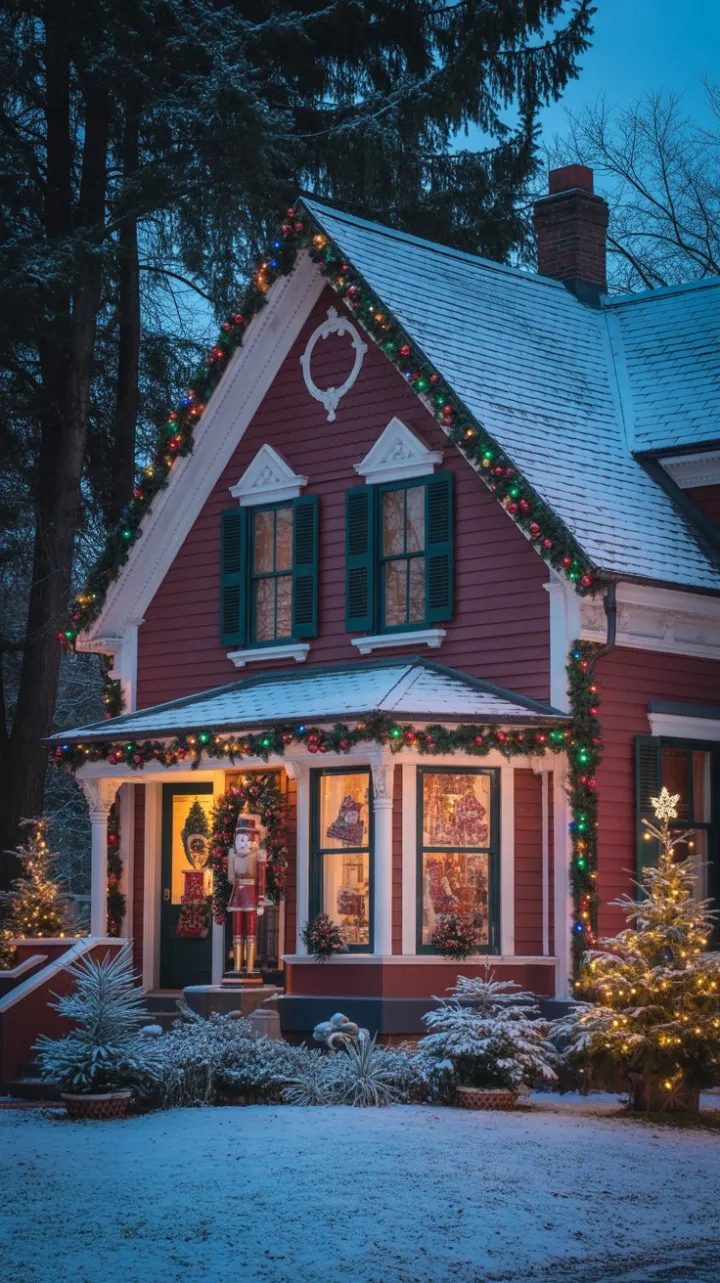 Snow-Kissed Victorian Holiday Glow