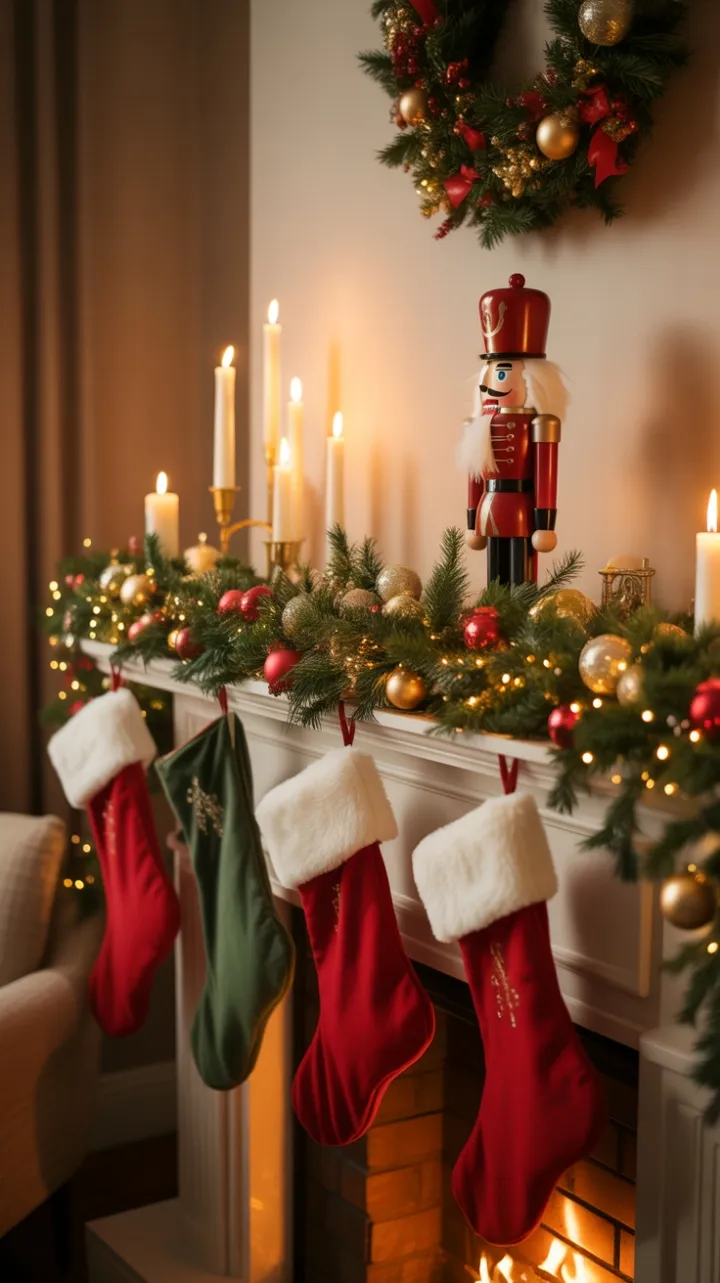 Warmth and Wonder on a Nutcracker Mantel