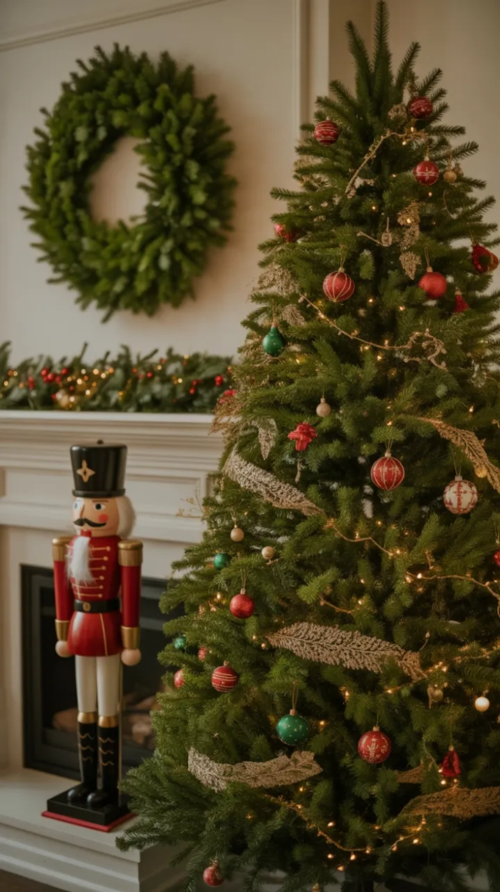 Twinkling Fir and Warm Hearth