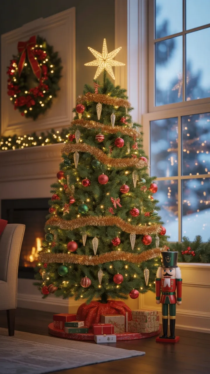 Hearthside Glow of a Classic Christmas
