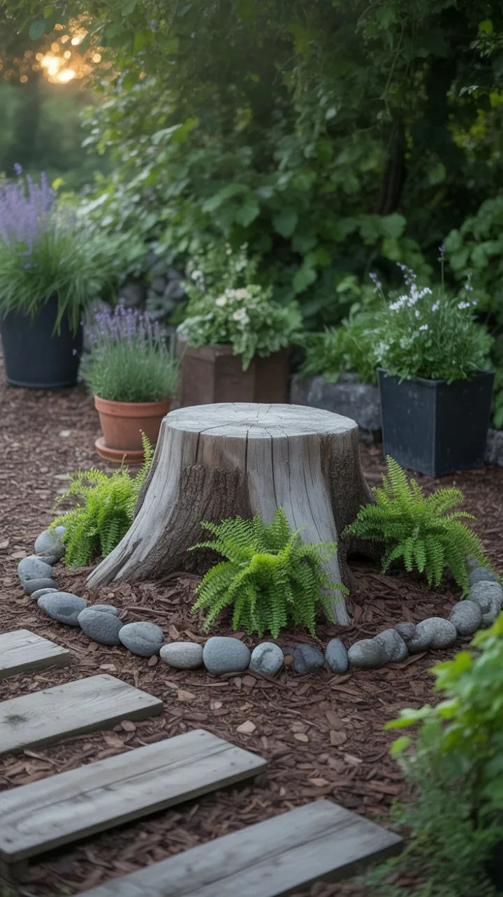 Sunlit Stump Sanctuary