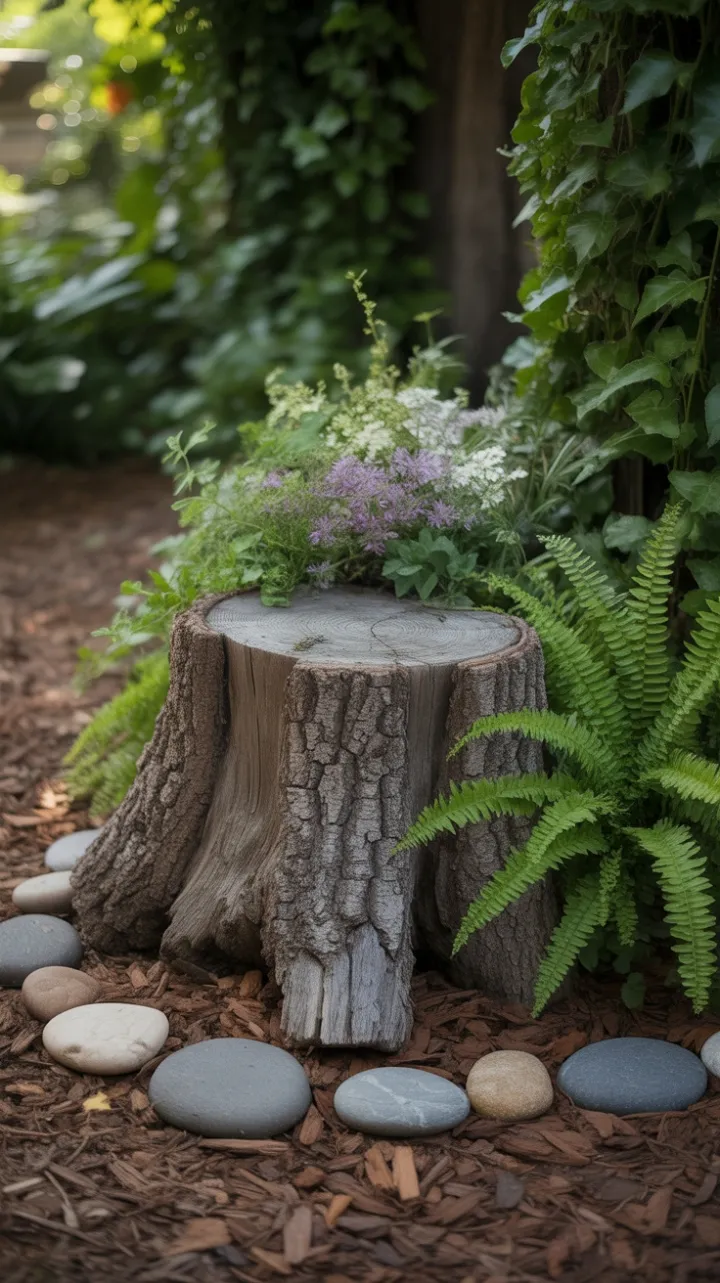 Sunlit Stump Sanctuary