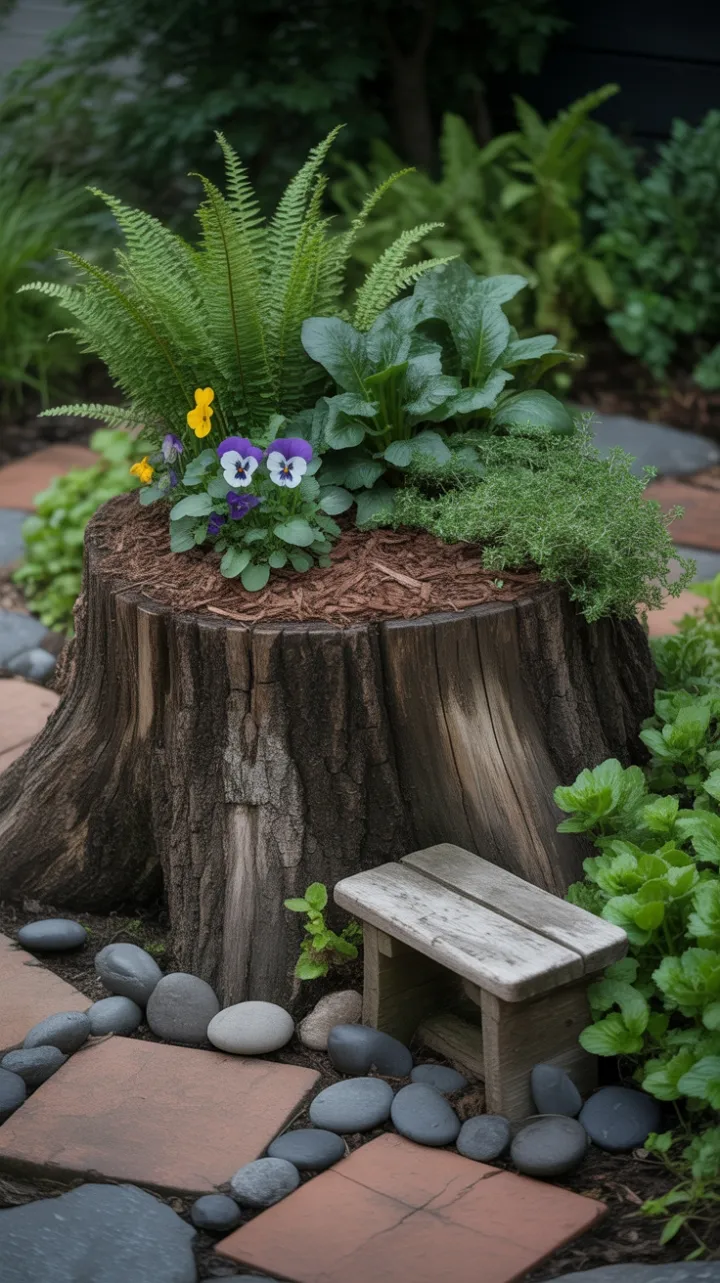 The Stump's Secret Garden