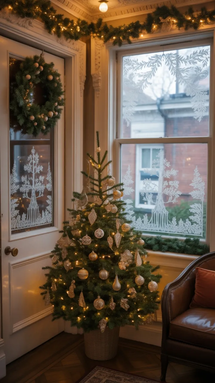 Cozy Victorian Parlor Dressed for a Timeless Christmas