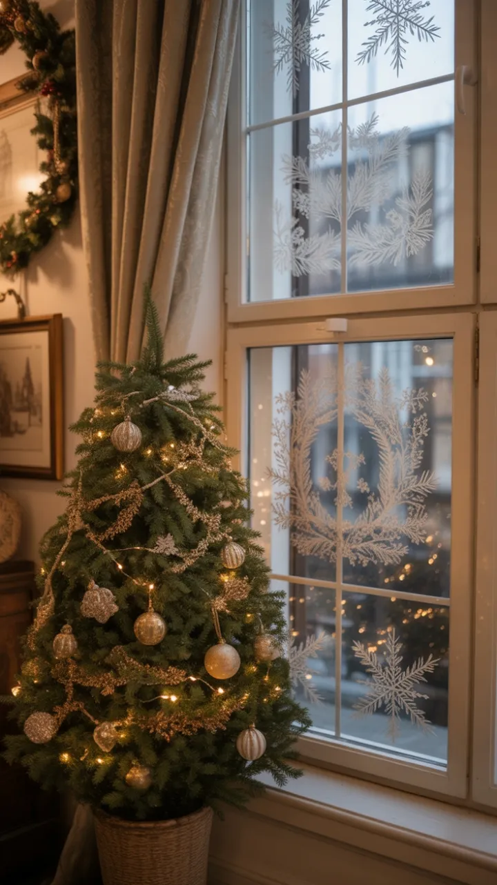 Victorian Christmas Glow in a Cozy Antique Apartment
