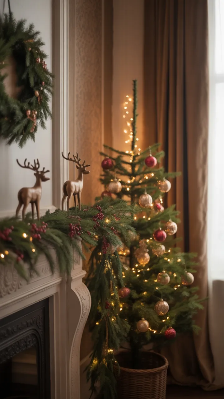 A Victorian Christmas in Velvet and Warm Light