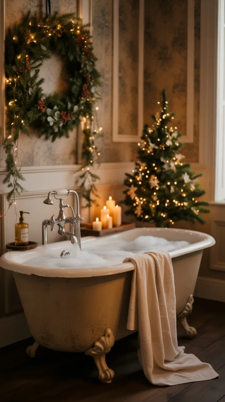 Victorian Candlelit Clawfoot Holiday Retreat