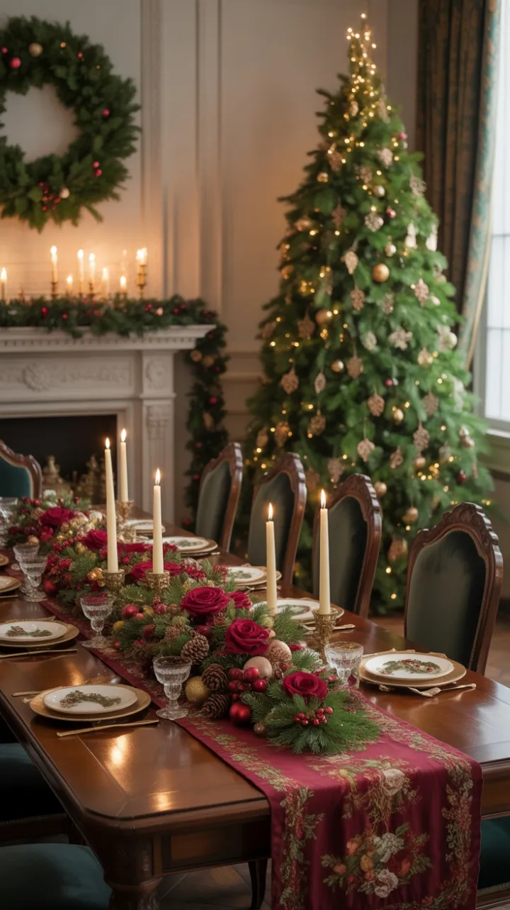 Mahogany and Mistletoe A Candlelit Victorian Christmas
