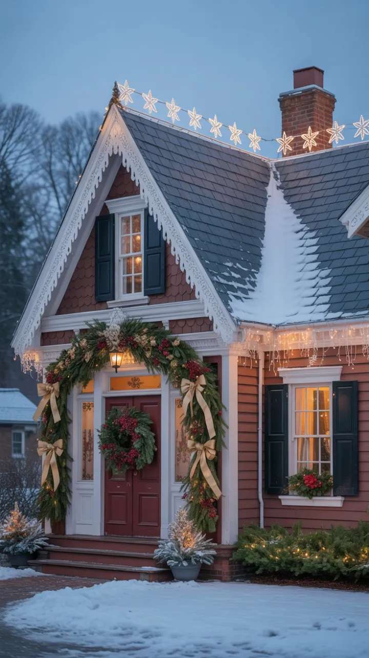 Gingerbread Dreams on a Snowy Victorian Night