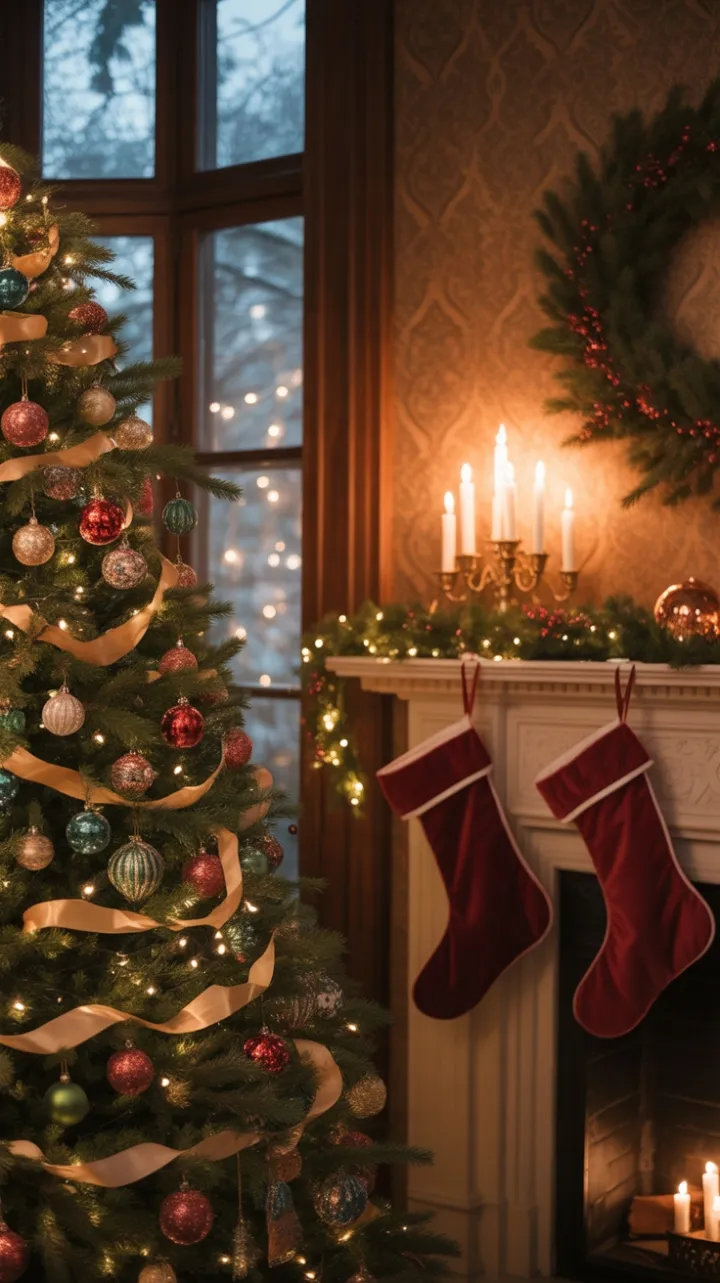 A Victorian Christmas Wrapped in Candlelight and Snow