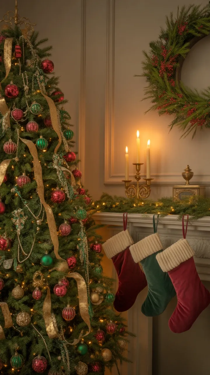 Gilded Victorian Yuletide Glow