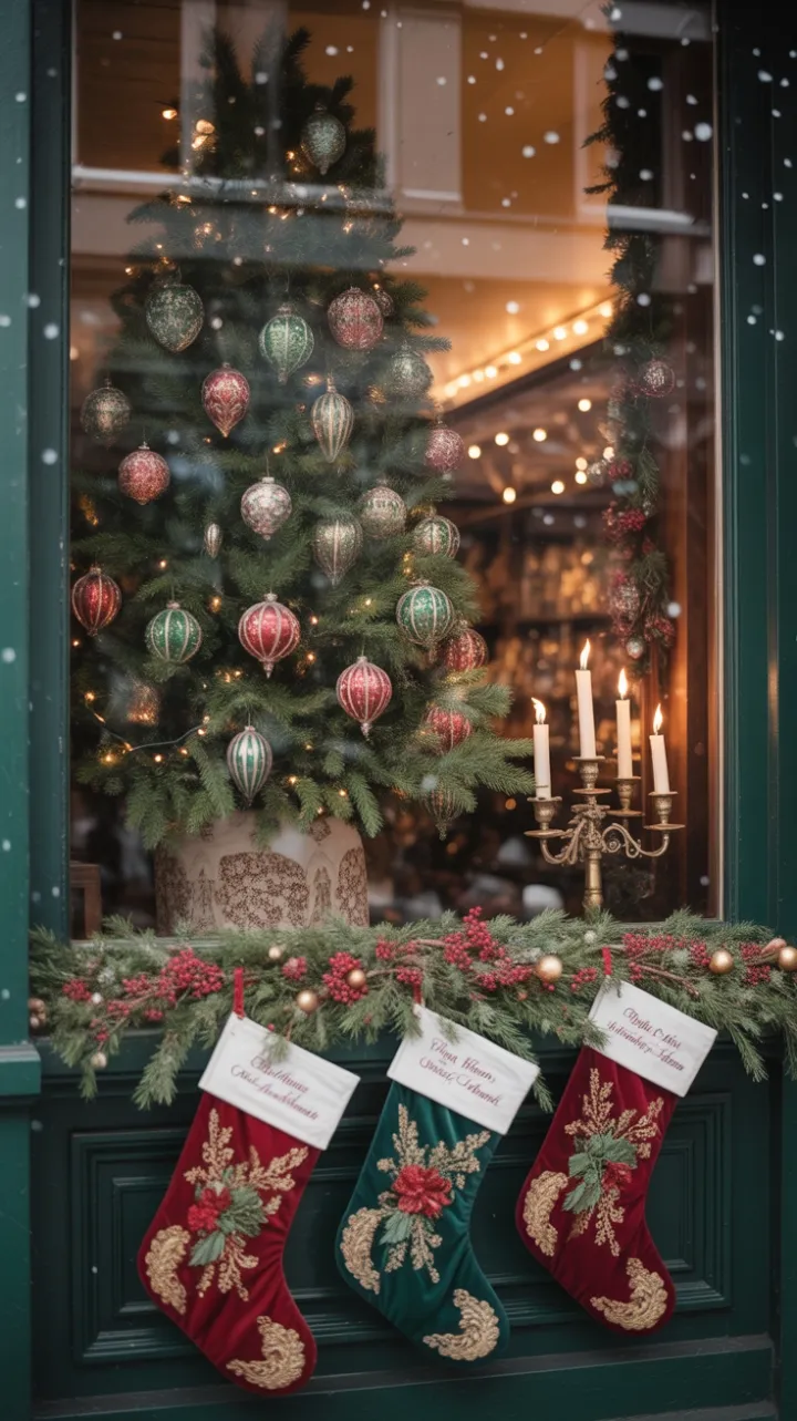 Victorian Christmas in Glass and Candlelight