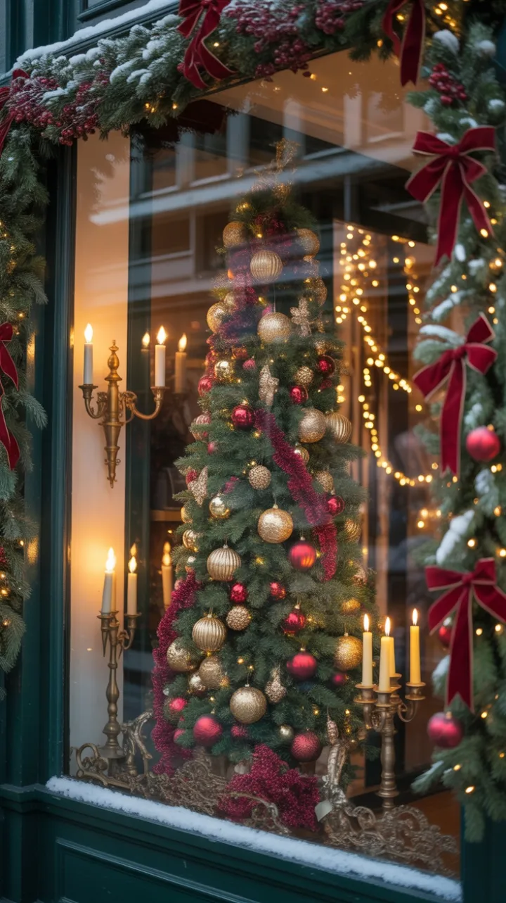 A Victorian Christmas in Gold and Ruby