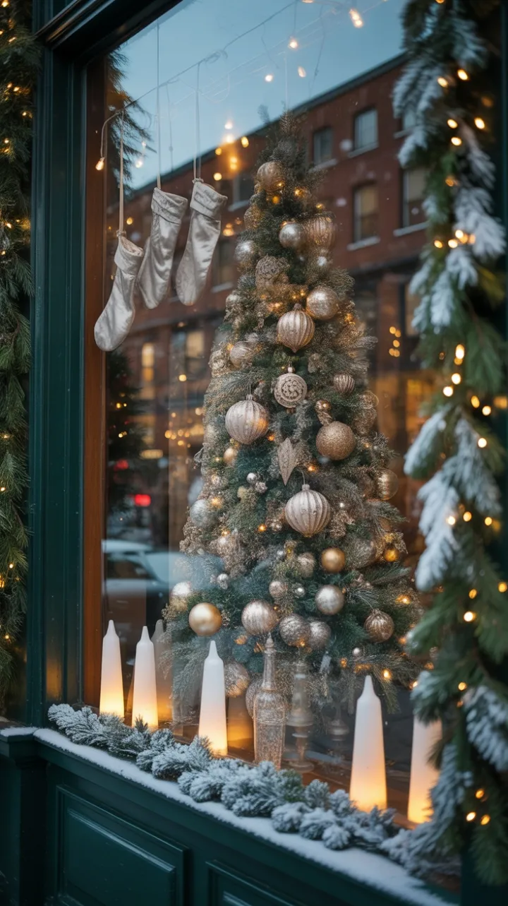 A Victorian Christmas Eve Behind Frosted Glass