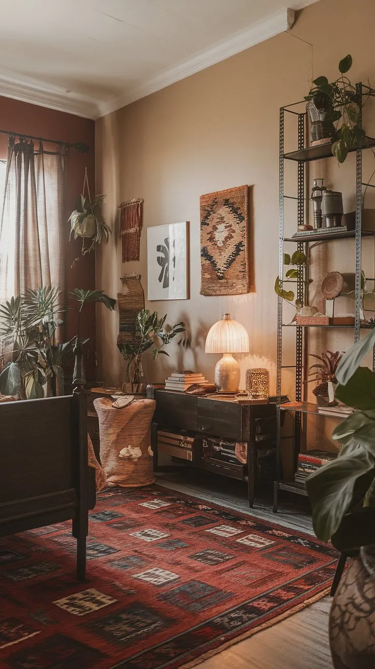 The master bedroom vintage decor showcases a perfect mix of shabby chic and contemporary vintage styles, creating an inviting space for a vintage couple with a touch of modern flair.