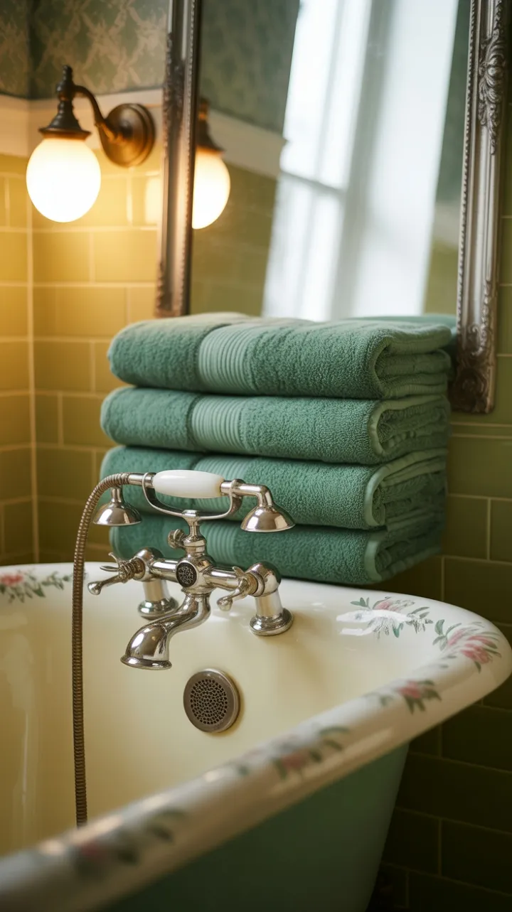 Sunlit Serenity in a Vintage Clawfoot Bath