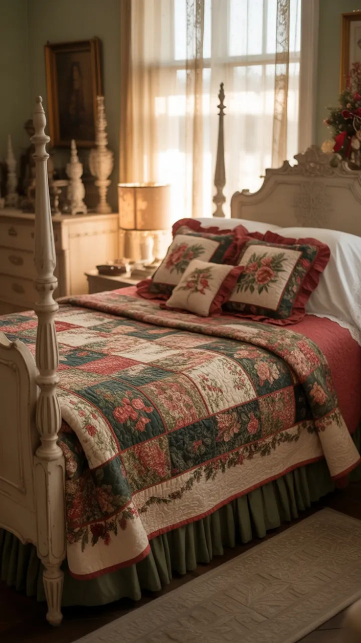 Patchwork and Lace Holiday Haven