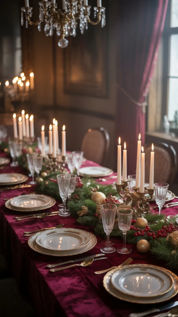 Velvet Gold and Candlelight
