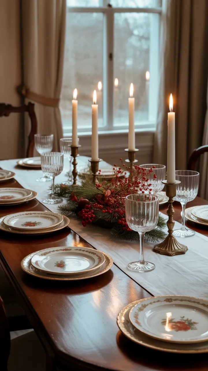 Heirloom Table Set in Timeless Elegance