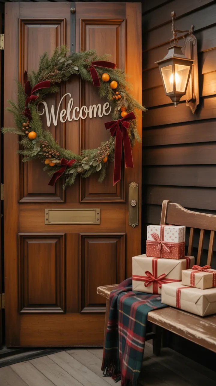 A Warm Vintage Holiday Welcome