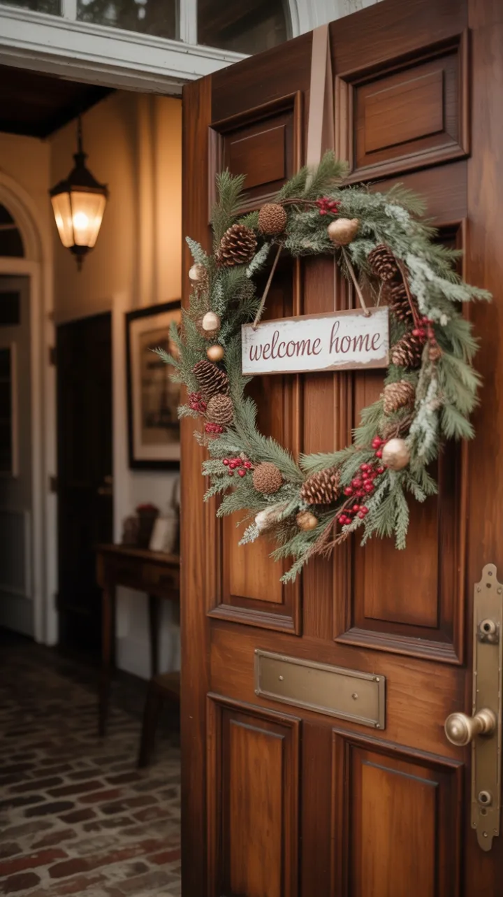 Lantern Lit Vintage Welcome