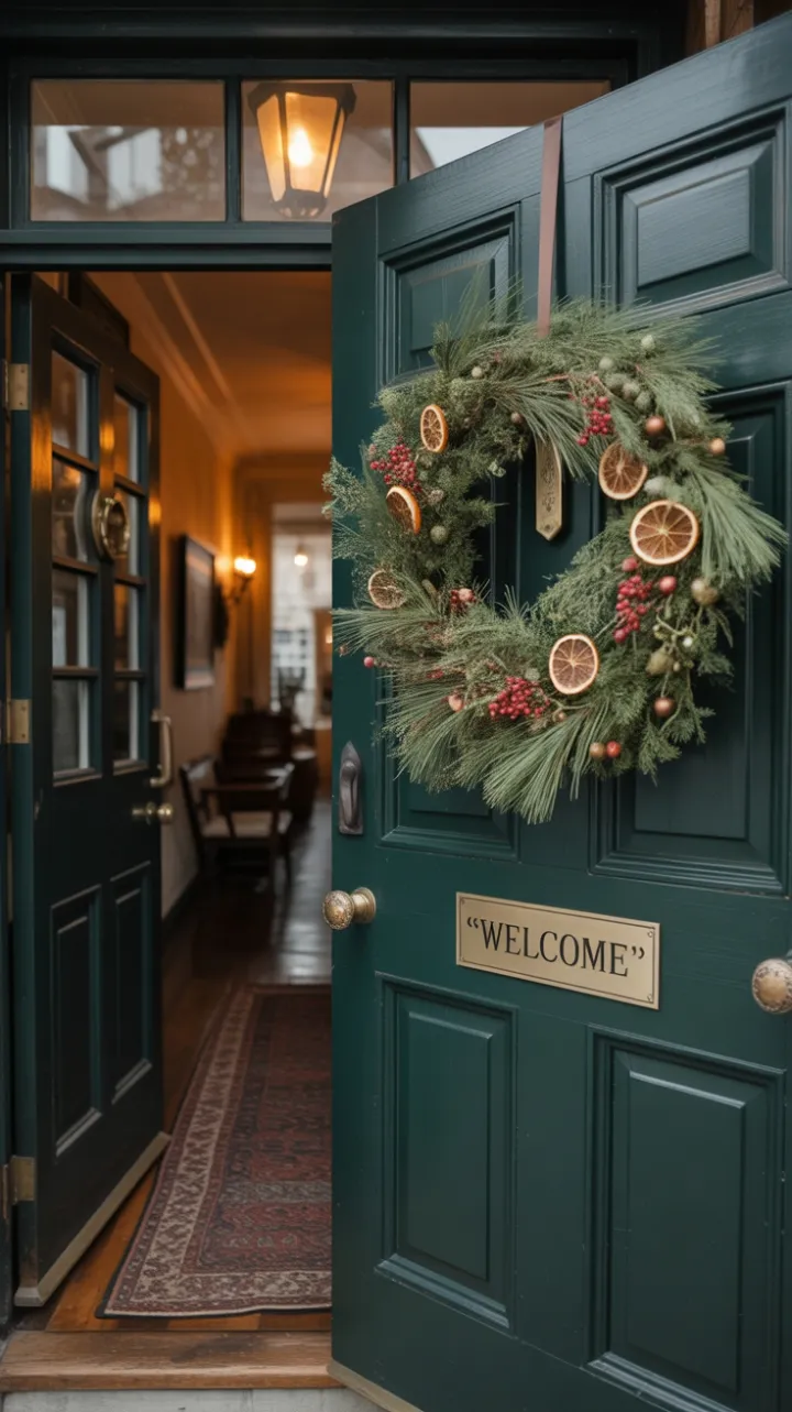 Welcome Home in Vintage Green