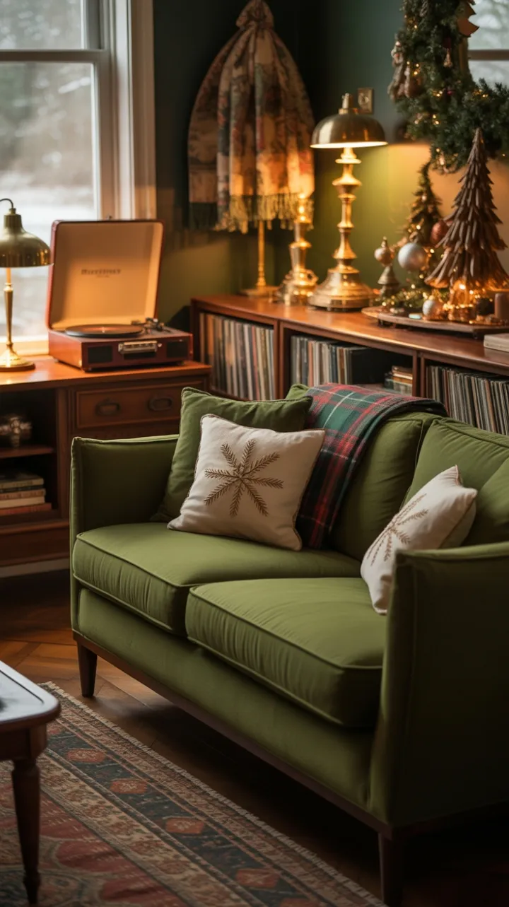 Heirloom Holiday by the Record Player