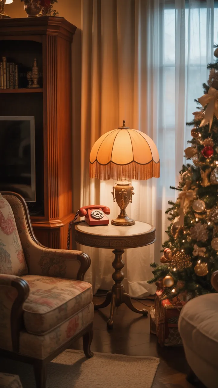 Nostalgic Holiday Hearth