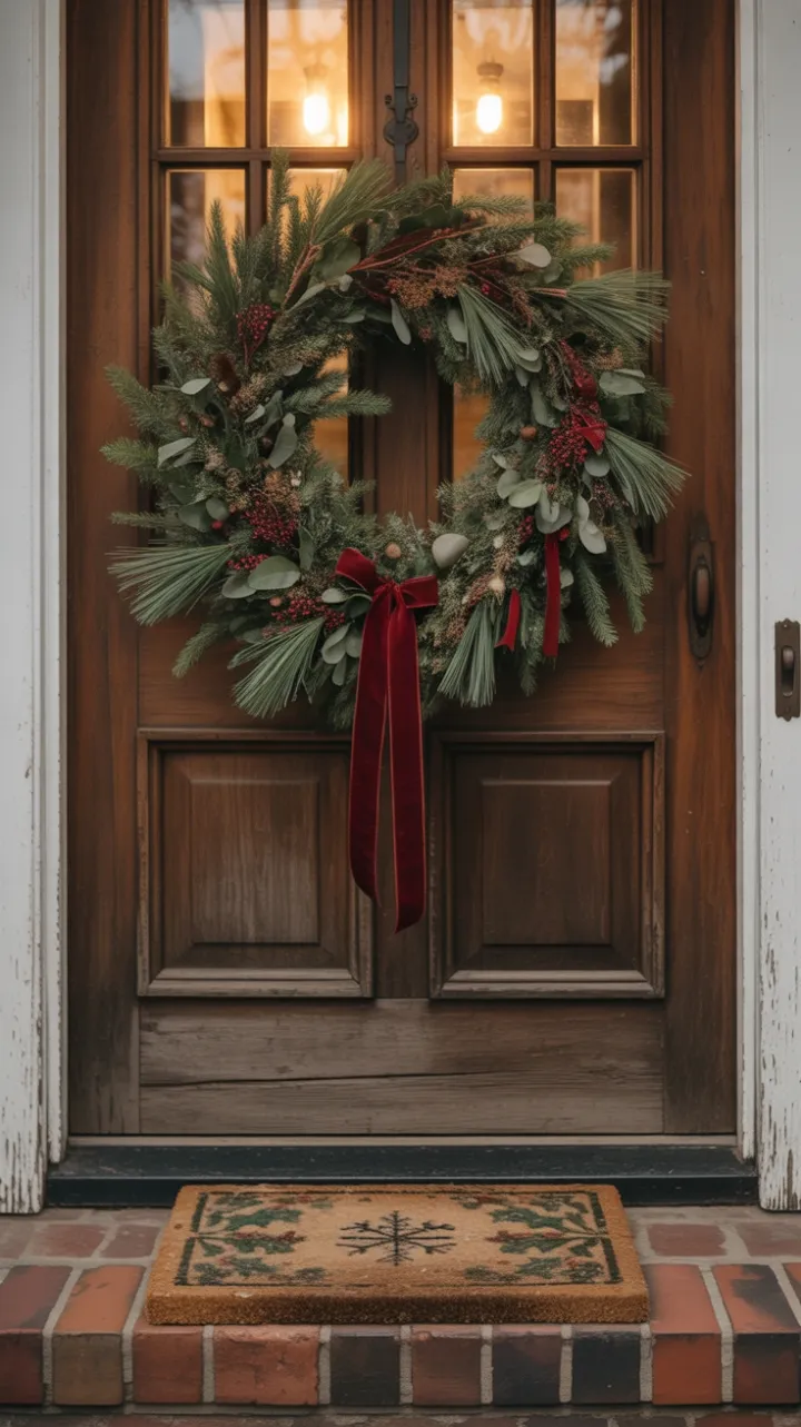 Warm Heritage Welcome Dressed in Velvet and Pine