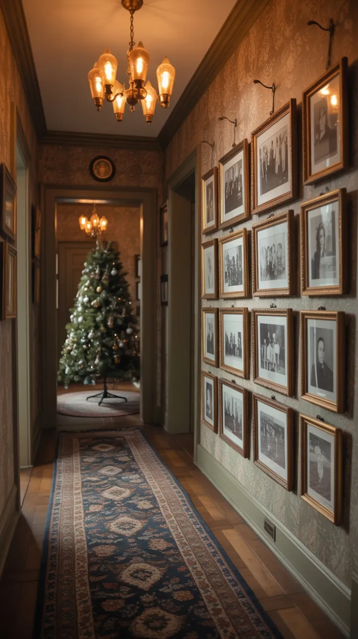 Gilded Memories and Evergreen Light