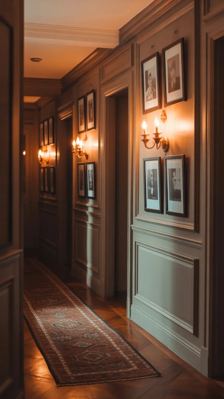Timeless Holiday Hallway