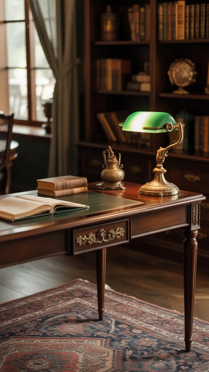 Mahogany Reverie in Warm Light
