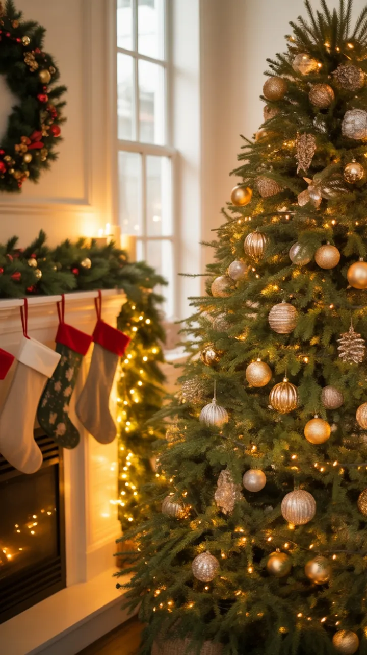 Warmth of a Golden Christmas Eve