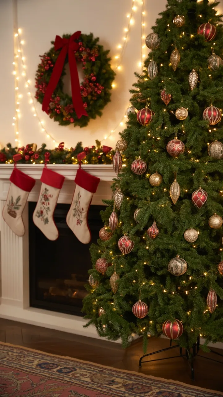 Heirloom Christmas by the Fireside