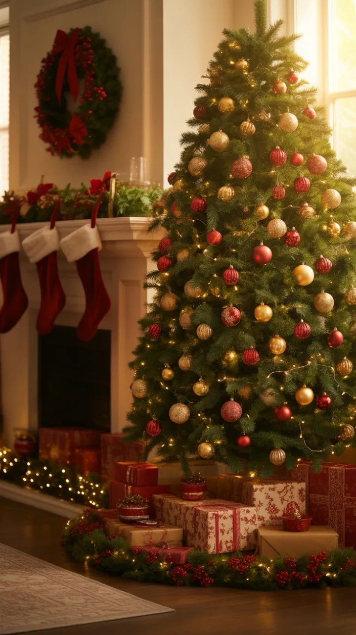 Twinkling Gold and Crimson by the Hearth