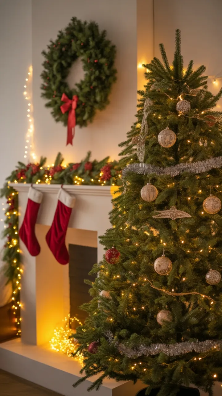 A Vintage Christmas Eve Wrapped in Warm Light