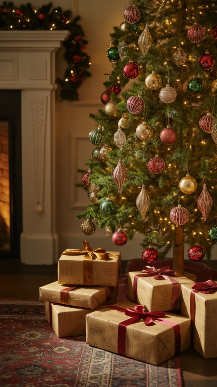 Heirloom Christmas by the Fire