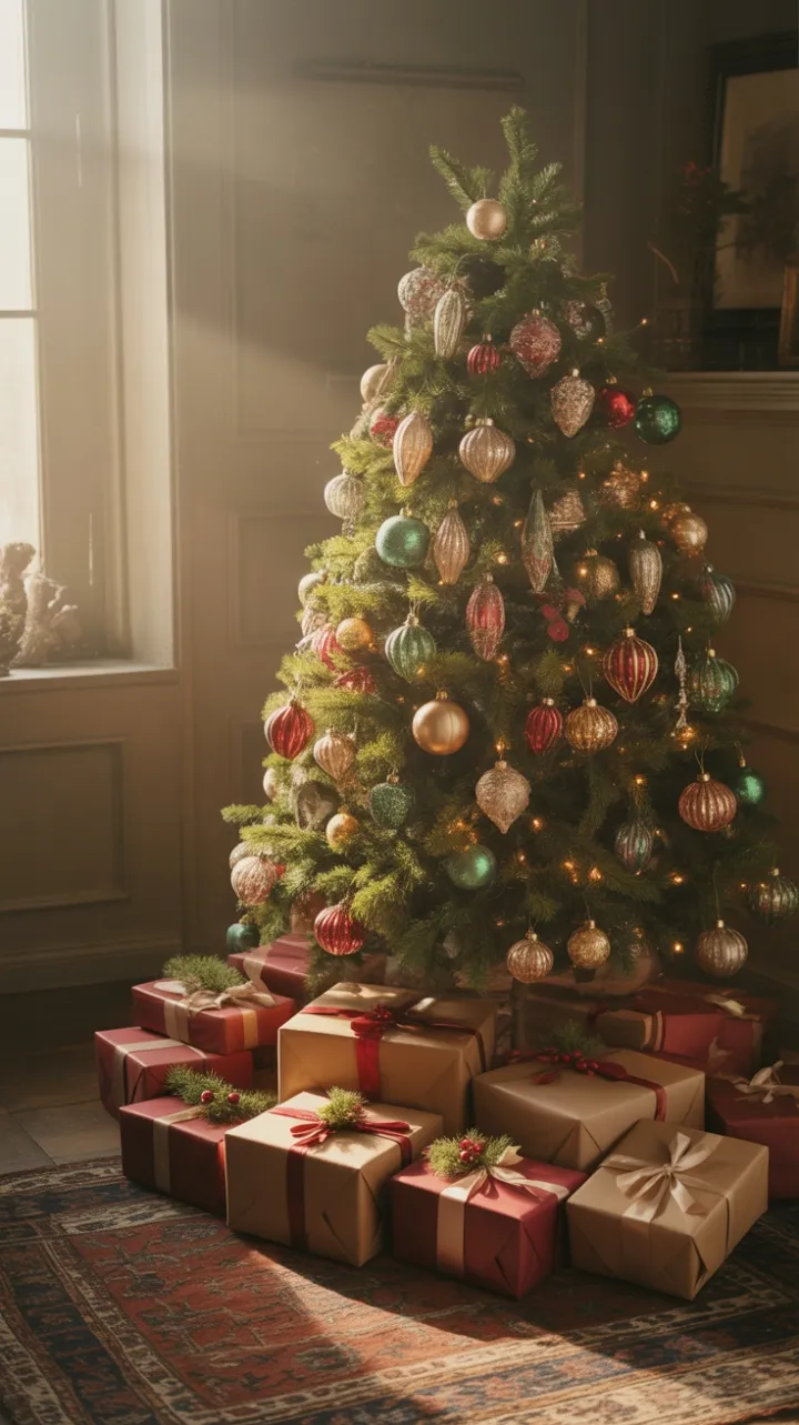 Heirloom Holidays in Golden Light