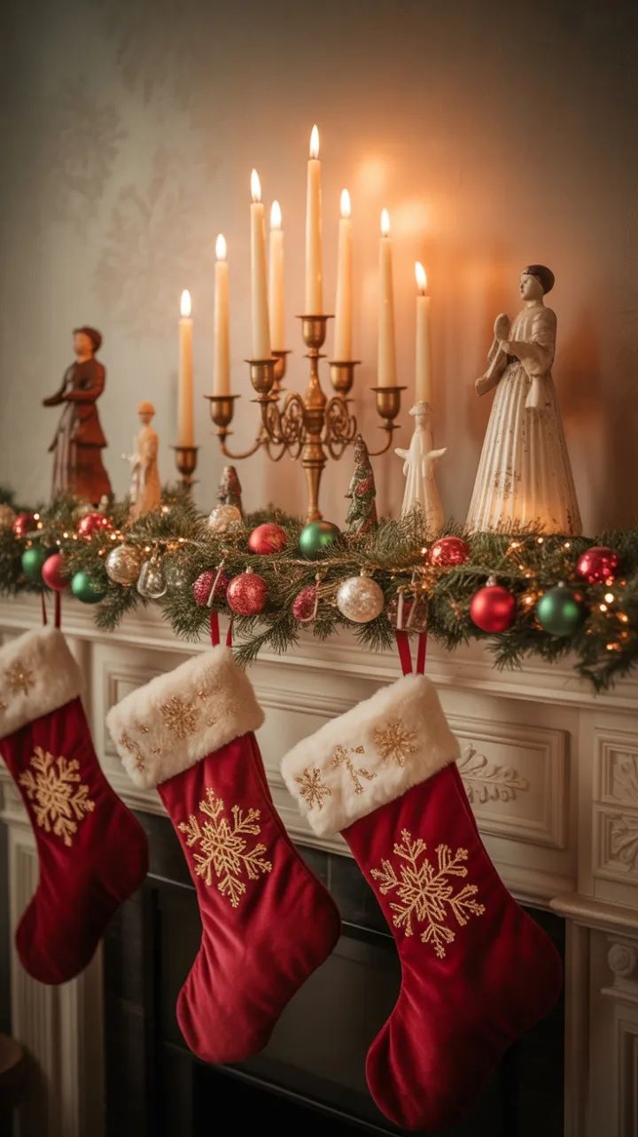 Heirloom Hearth in Crimson and Gold