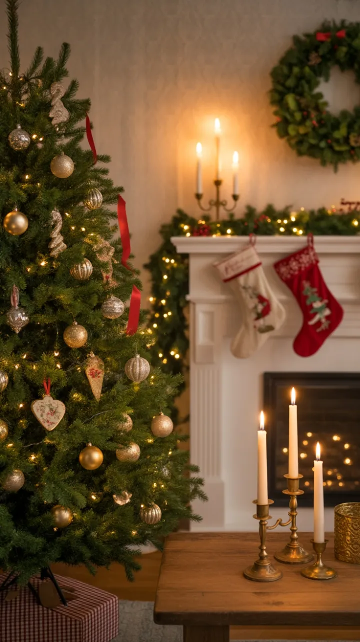 Heirloom Christmas by the Fireside