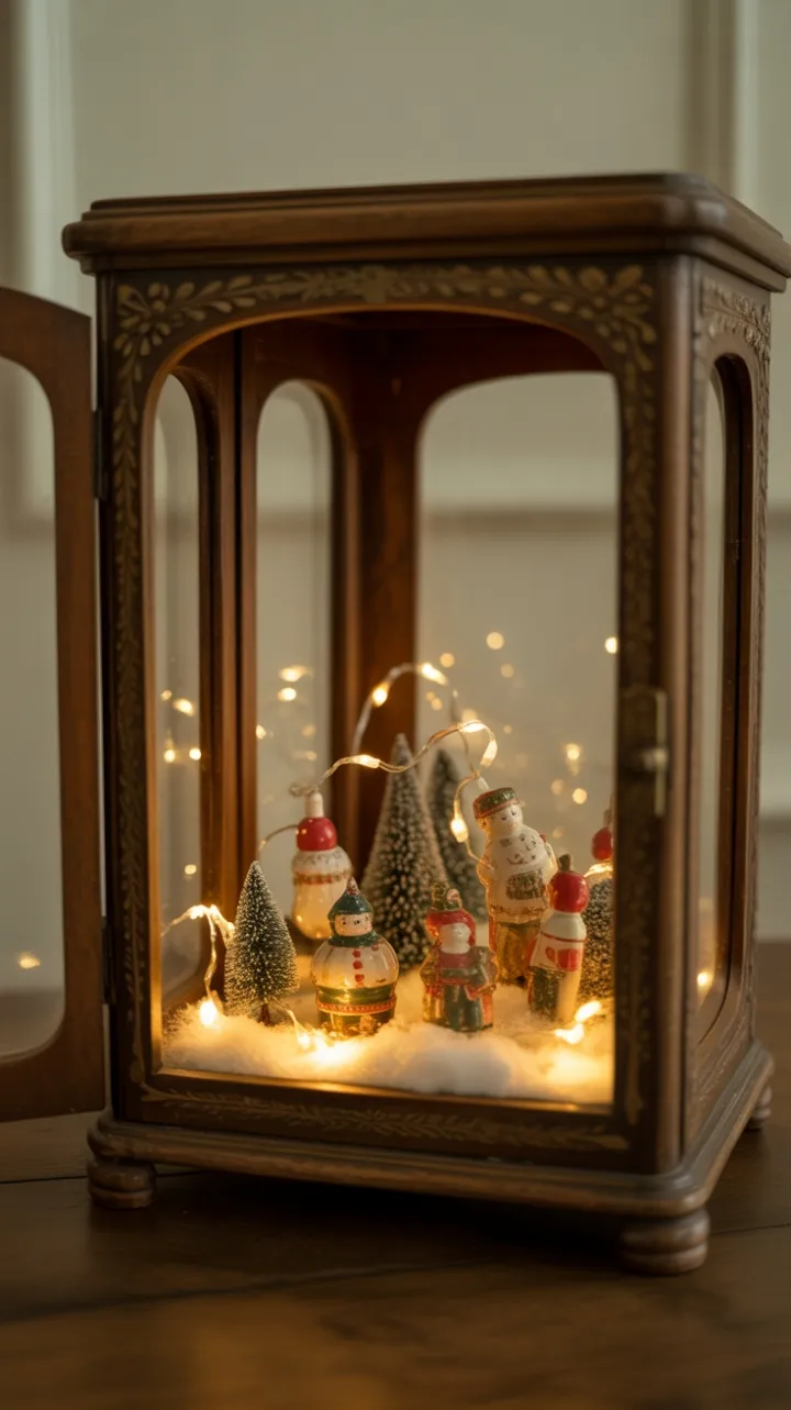 Cabinet of Vintage Christmas Wonders