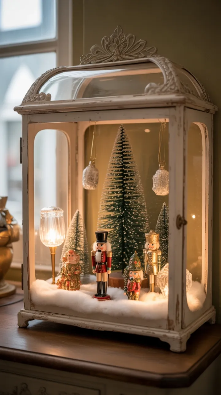 Heirloom Holidays in a Petite Curio