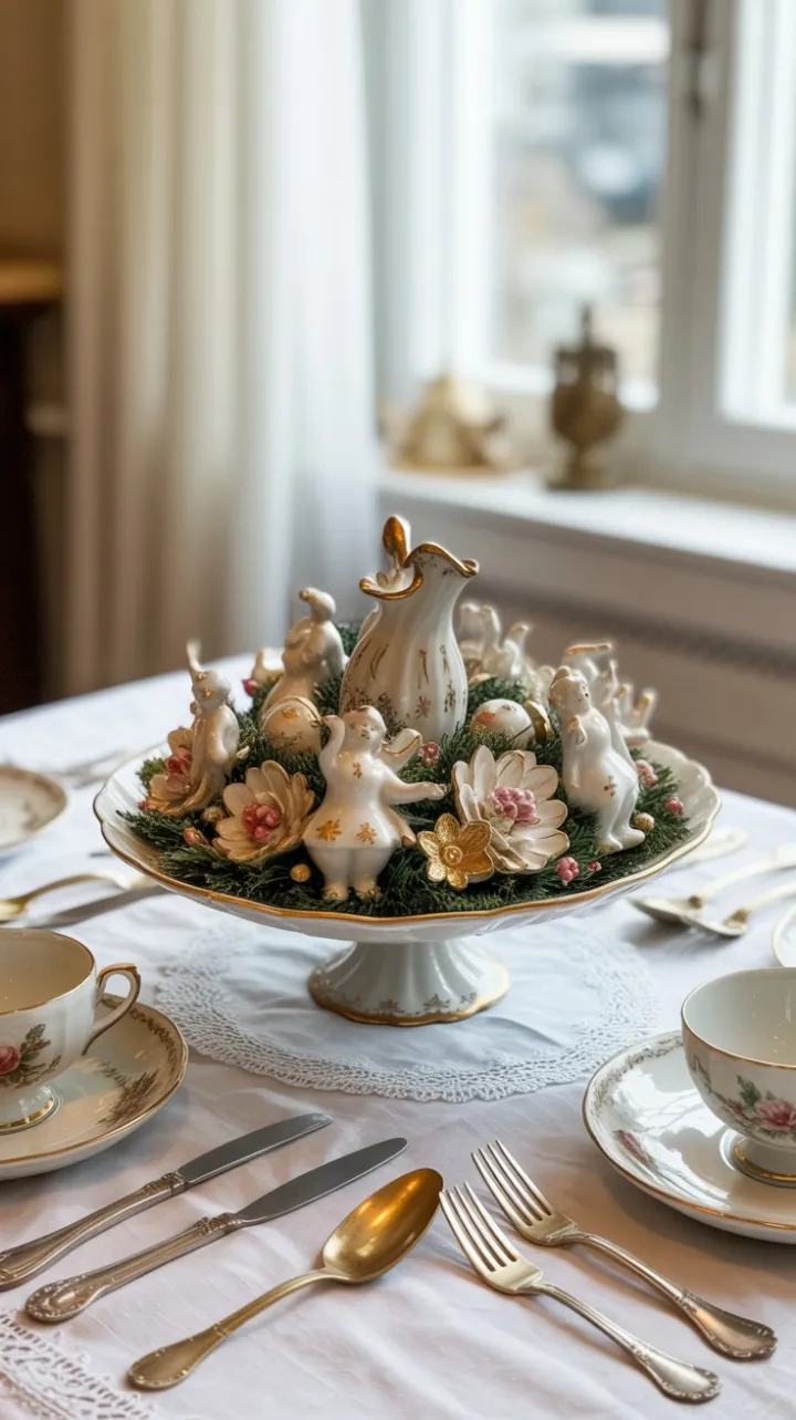 Heirloom Holidays in Porcelain and Lace