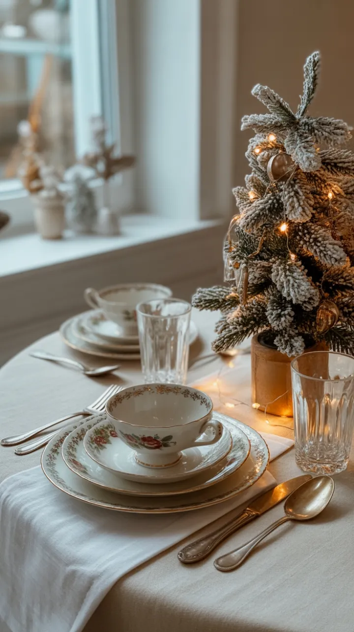 Heirloom Holiday Vintage Christmas Table