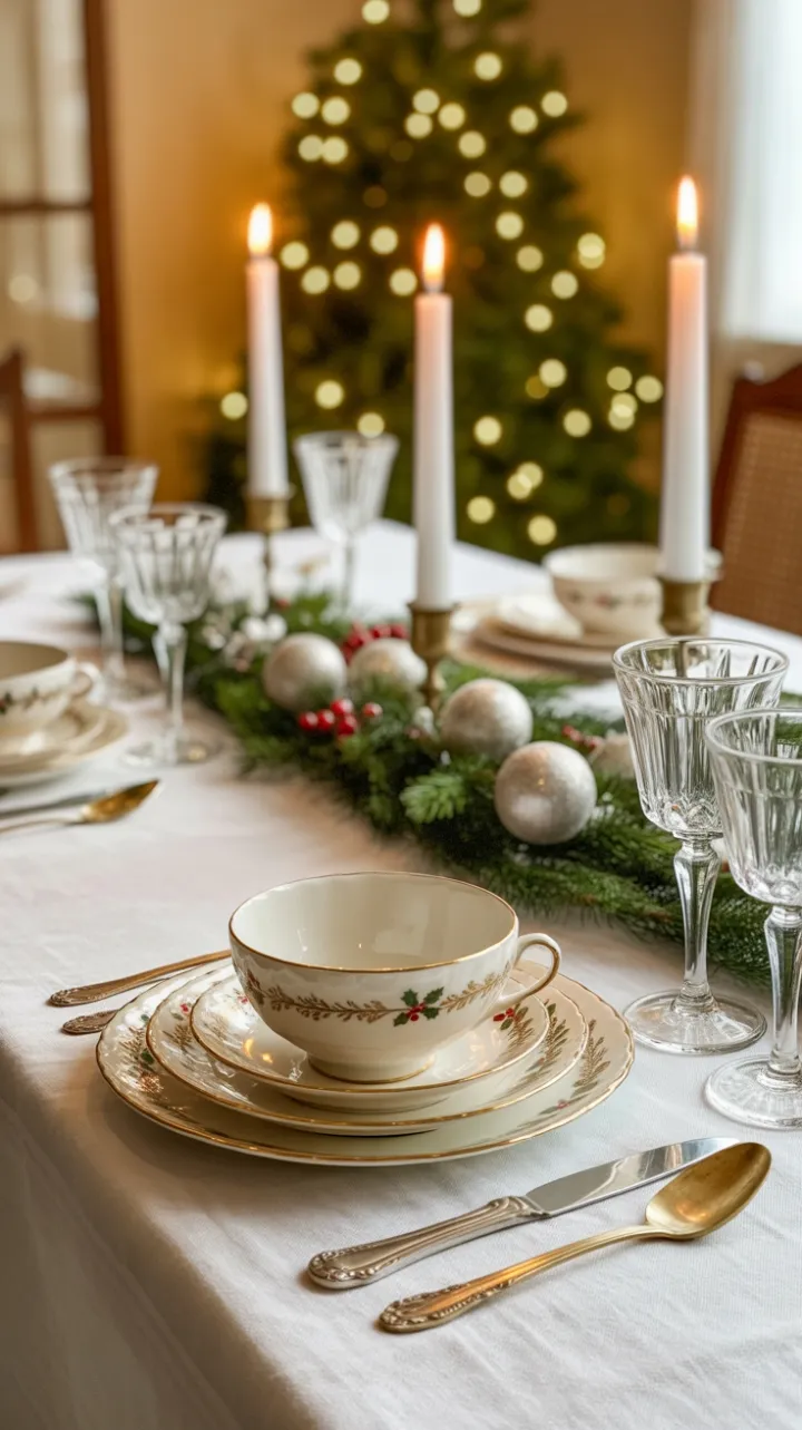 Gilded Vintage Christmas Gathering